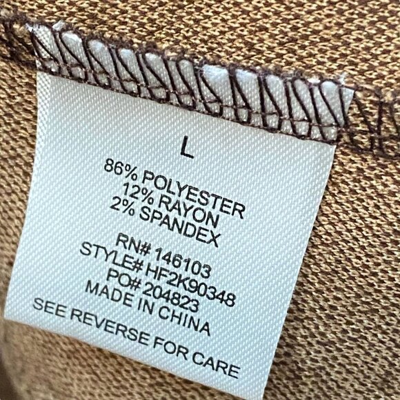 NWT Hippie Rose Jacket M/L Brown Checkerboard Stretch Knit Blazer - Picture 13 of 14